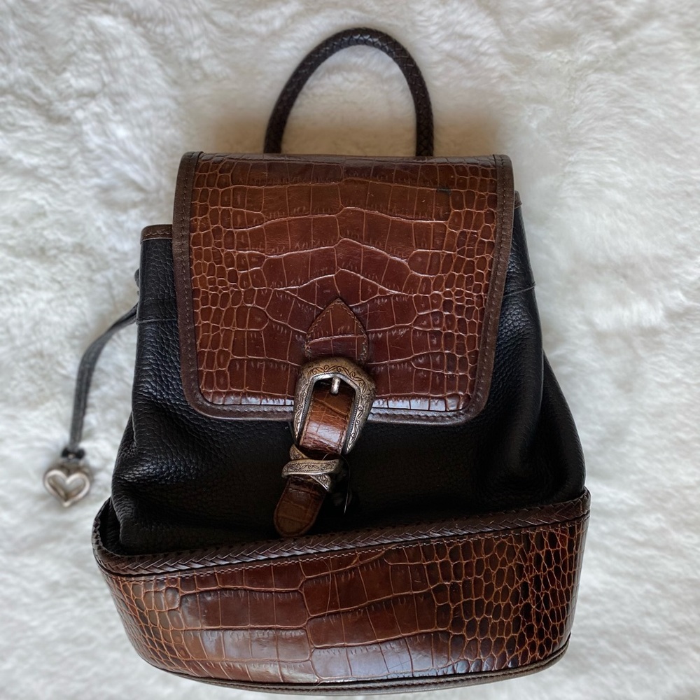 Brighton Shanie Genuine Leather Backpack